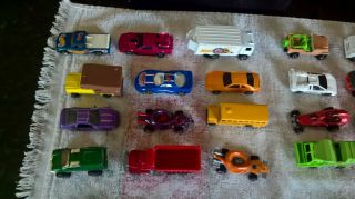 Mattel Hot Wheels Case For 24 Cars With A Number Of Cars,  Some Not Hot Wheels