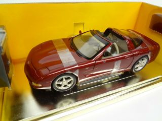 Corvette 1:18th Scale 2003 50th Anniversary Limited Edition Ertl With Tool Box