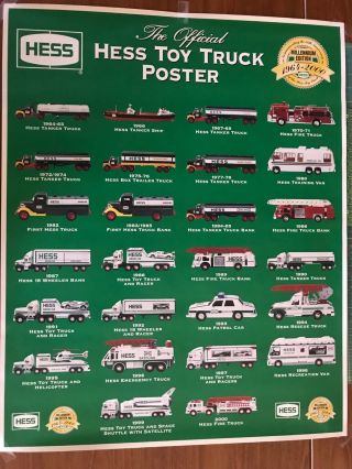 2000 Hess Toy Truck Millennium Edition Collector 