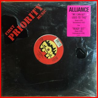 Rap Hip Hop 12 " Alliance - We Can Get To This First Priority 