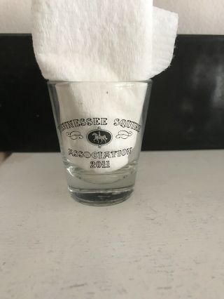 Jack Daniels 2011 Tennessee Squire Shot Glass