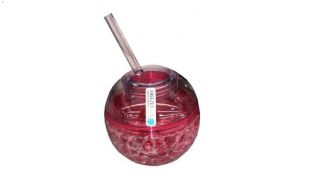 12 oz PARTY BALL refillable cup and straw SUMMER ESSENTIAL 2