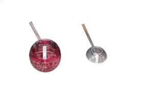 12 oz PARTY BALL refillable cup and straw SUMMER ESSENTIAL 4