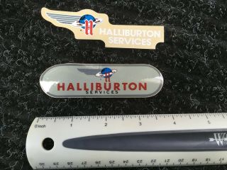Halliburton Hardhat Decal