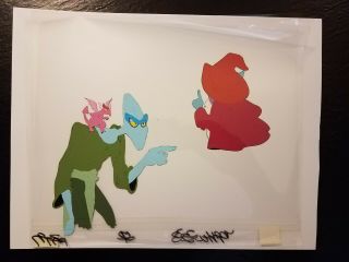 AZROG - Production Cel from He - Man and The Masters of the Universe MOTU 2