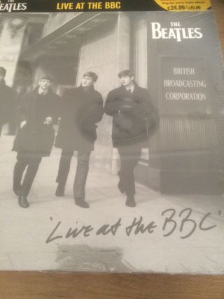 The Beatles Live At The Bbc Triple Vynl Lp And