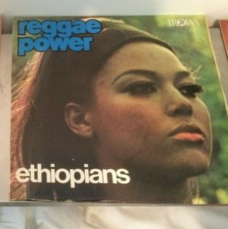 The Ethiopians Reggae Power Uk Trojan Records Lp Ttl - 10 2 Record Set