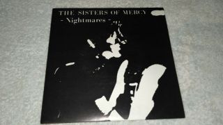 The Sisters Of Mercy - Nightmares 7 " Vinyl,  Rare,  Released 1986