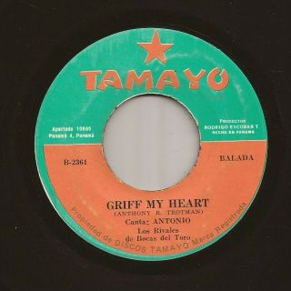 Very Rare Panama Soul 45 Los Rivales Del B D T Griff In My Heart Tamayo Hear Mp3