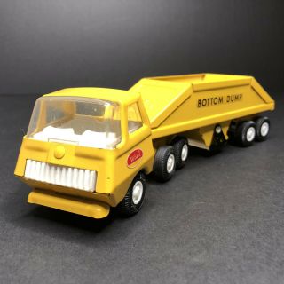 Vintage Sheet Metal Tiny Tonka Bottom Dump Truck 655 -