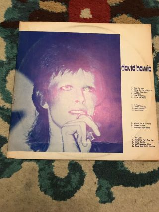 Ultra Rare - David Bowie 1972 Spiders Tour Santa Monica 2lp - 1st Bowie Bootleg