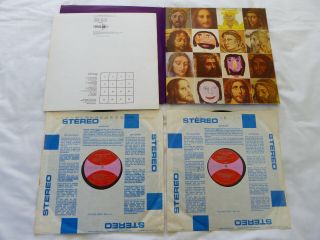 Jesus Christ Superstar - UK 1970 dbl LP ' dogbone ' MCA labels Ex 2