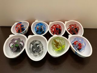 Kinder Joy Marvel Avengers Complete Set Of 8 Mini Toys