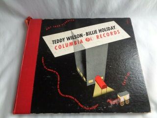 Hot Jazz Teddy Wilson - Billie Holiday 78 Rpm Set Complete