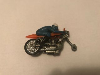 Hot Wheels Rrrumblers Rip Snorter Vintage 1971 Orange W/ Blue Rider Redline Era