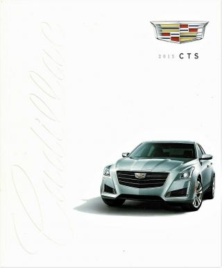 2015 Cadillac Cts Luxury Premium Vsport 44 - Page Deluxe Sales Brochure -