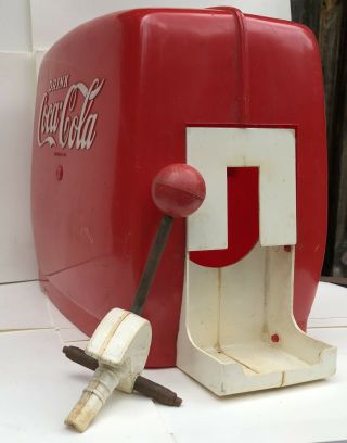 Vintage Drink Coca Cola Counter Top Soda Fountain Dispenser w Spigot Have A Coke 5