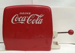 Vintage Drink Coca Cola Counter Top Soda Fountain Dispenser w Spigot Have A Coke 6