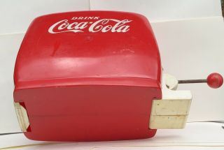 Vintage Drink Coca Cola Counter Top Soda Fountain Dispenser w Spigot Have A Coke 8