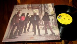 Allman Brothers Band 1969 Self Titled Debut Lp Nm Us Atco Vinyl Press