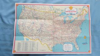1932 Shell Oil Company Colorado Road Map - License Plates Graphic - La Junta Colo. 4