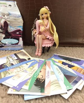 Chobits Figure Plus Keychain And Japanese Cards