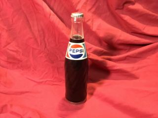 RARE Vintage Pepsi Cola 10  Soda Bottle AM Radio Radio Shack 2