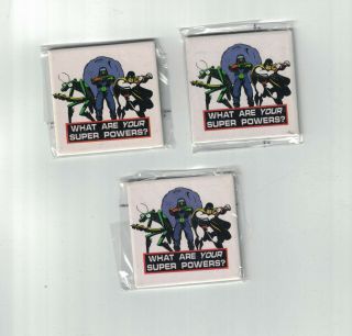 Space Ghost Coast To Coast Magnet (1990s) Licensed 3 Pack