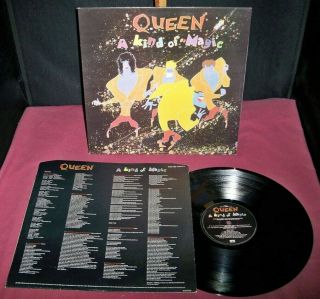 Queen A Kind Of Magic,  Inner - Vinyl Lp,  Rare South Africa Emi 2405311 1986,  Ex