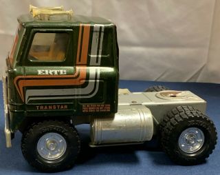 Vintage Ertl Transtar International Pressed Steel Toy Truck Cab