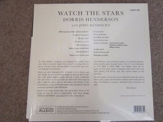 John Renbourn Dorris Henderson Watch the Stars 50th Anniversary 180g Reissue LP 2