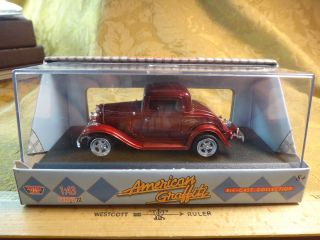 1932 Ford Coupe Motor Max American Graffiti Series Iii 1/43 Scale - S&h Usa