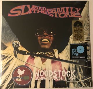 Sly And The Family Stoone Woodstock 1969 Lp Vinyl 2019 Rsd Record Store Day