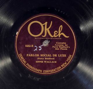 78 Rpm - - Sippie Wallace W.  Perry Bradford 