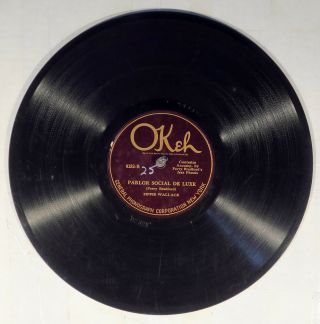 78 RPM - - Sippie Wallace w.  Perry Bradford ' s Jazz Phools,  Okeh 8232,  E - V,  Blues 2