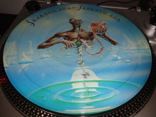 Iron Maiden ‎– Seventh Son Of A Seventh Son.  Org,  1988.  Picture Disc.  Rare