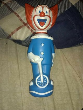 Vintage " Bozo The Clown " Soaky Bottle