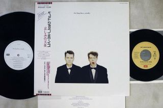 Pet Shop Boys Actually Emi Rp28 - 5507,  Brp - 1015 Japan Obi Vinyl 1lp 1ep