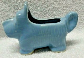 Scotty Scottie Dog Blue Ceramic Creamer