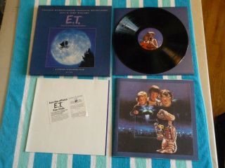 E.  T.  The Extra - Terrestrial Lp Box Michael Jackson Book Poster Fan Club Card