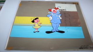Bozo The Clown Animation Cel Hand Painted Background 13 Larry Harmon