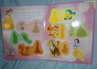 Disney Princess Stuck on Stories Suction Cup FIGURES Japan Mulan Ariel Belle, 5