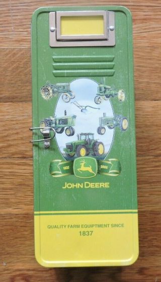 John Deere Collectors Tin Coin Bank