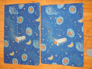 Chips Ahoy Nabisco Standard Pillowcase Cookie Milk Chocolate Fabric Space Theme