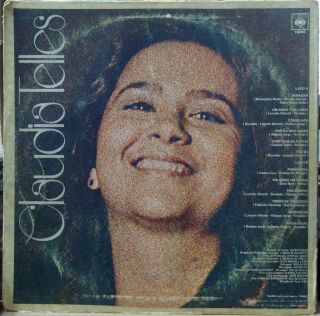 CLAUDIA TELLES 1978 “S/T” Funk Soul Breaks LINCOLN OLIVETTI Debut LP BRAZIL HEAR 2