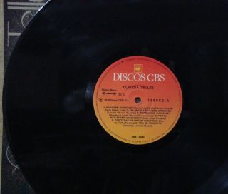 CLAUDIA TELLES 1978 “S/T” Funk Soul Breaks LINCOLN OLIVETTI Debut LP BRAZIL HEAR 4