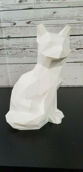 Fox Sculpture - Low Poly Design - Large Size - Znet3d