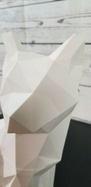 Fox Sculpture - Low Poly Design - Large Size - Znet3D 5