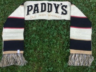 In Bag Paddy’s Old Irish Whiskey Est.  1779 Scarf 61” By 7”
