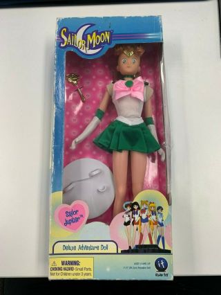 Sailor Moon Jupiter Deluxe Adventure Doll 11.  5 " 2001 Irwin Toy Rare